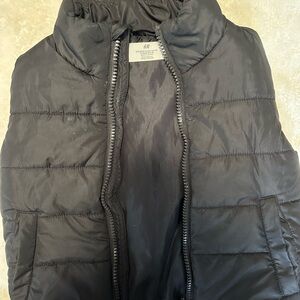 H&M Black Puffer Vest